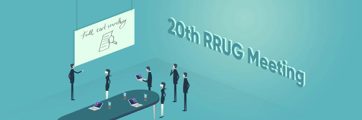 20th RRUG meeting report - full-text searching and app architecture